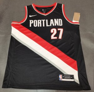 NBA 27 Nurkic Portland Trail Blazers Maillot noir